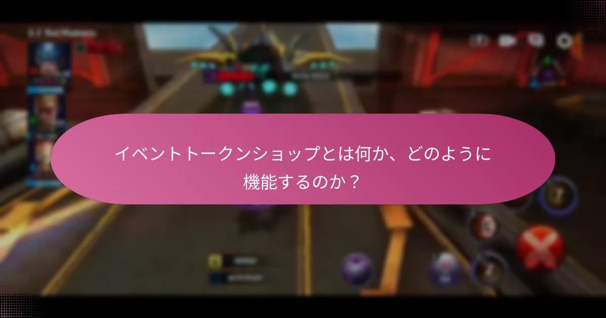 イベントトークンショップでアイテムを引き換える方法